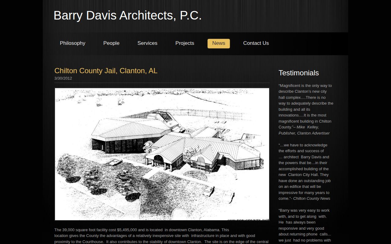 Chilton County Jail release record facility context in Clanton